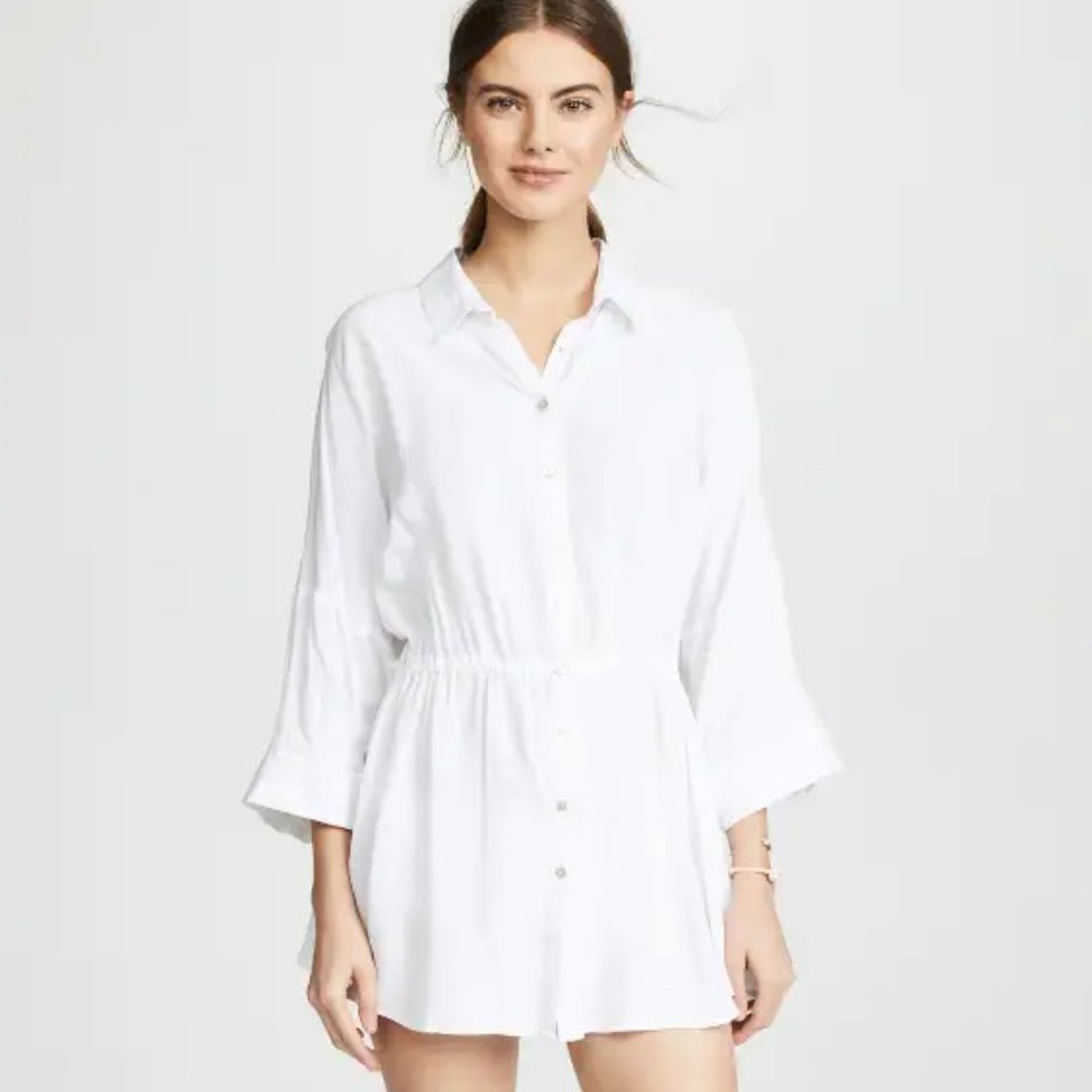 L*Space White Pacifica Tunic